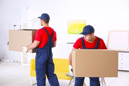 Customer service review process for a moving company