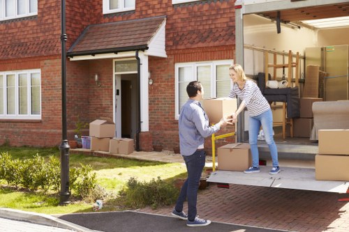 Secure Movers Bayswater payment area with safe transaction processing