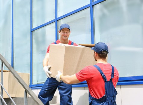 Local moving truck prepared for a Bayswater relocation