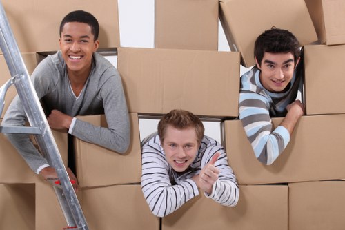 Bayswater removalists delivering belongings into a new property