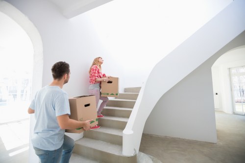 Experienced movers in Bayswater carefully loading furniture