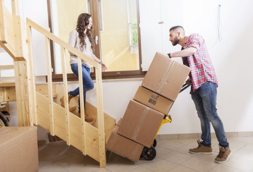 A Bayswater office move with organised transport and setup at the new premises