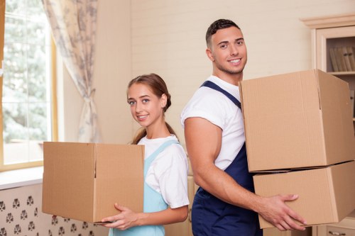 Bayswater movers assisting with an office relocation