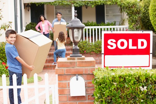 A professional moving team completing the final stage of a Bayswater move