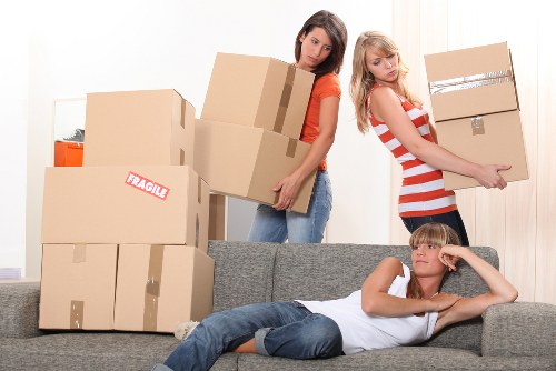 Recycling and sustainability service for Movers Bayswater with sorted materials and green transport